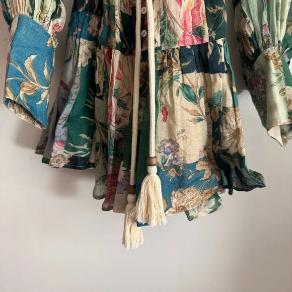 Alemais Long Sleeve Floral Dress - Picture 8 of 9